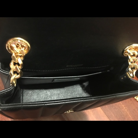 Sold. Saint Laurent Vicky Medium YSL Monogram - Picture 5 of 8
